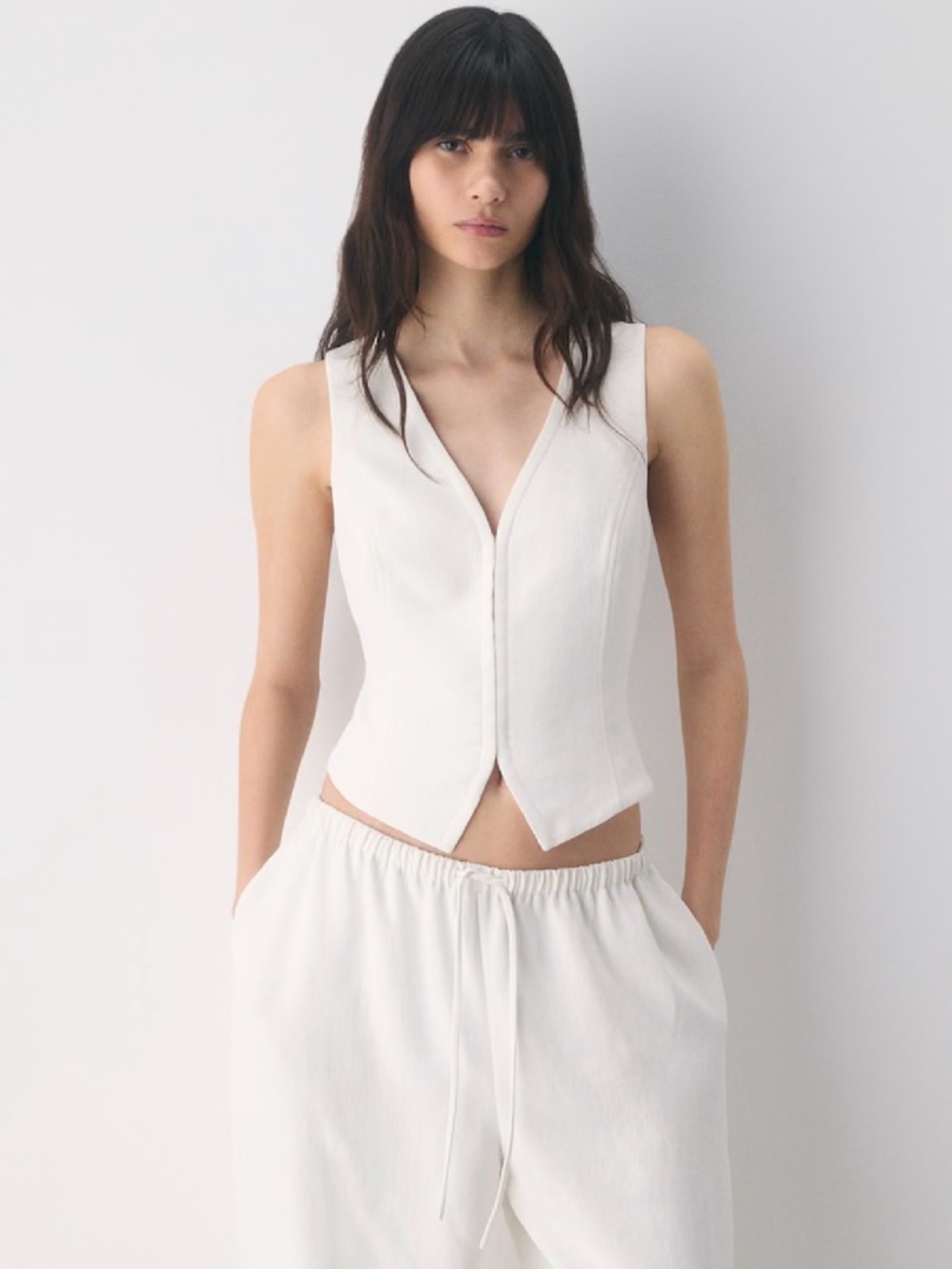 EUC ARITZIA x WILFRED - Light Birch Attire Vest, 6